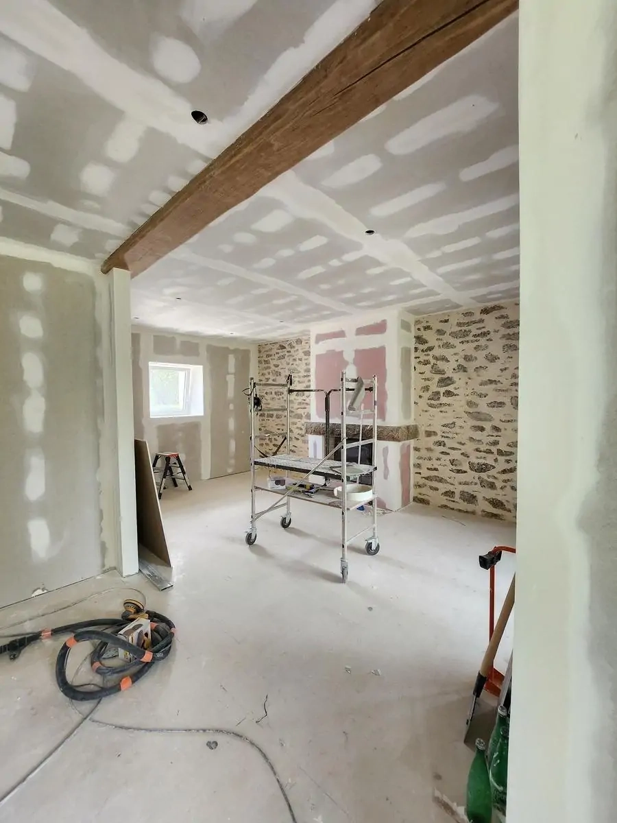 Travaux d’isolation et aménagement intérieur à Angers