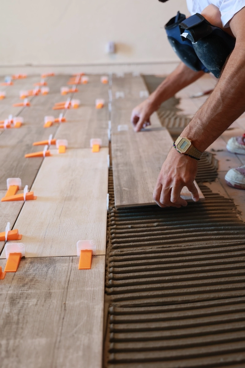 Pose de carrelage à Avrillé